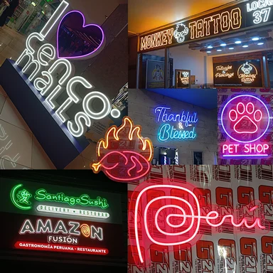 Tipos De Letreros Luminosos En Santiago 1