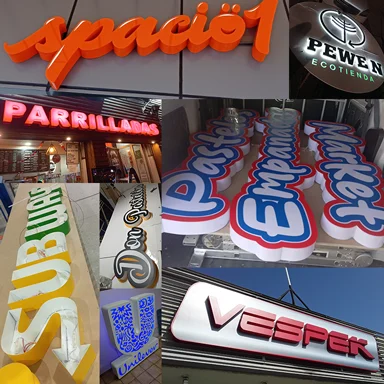 Tipos De Letreros Volumetricos En Santiago 1